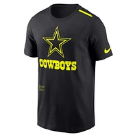 Men's Nike Black Dallas Cowboys Volt Performance T-Shirt