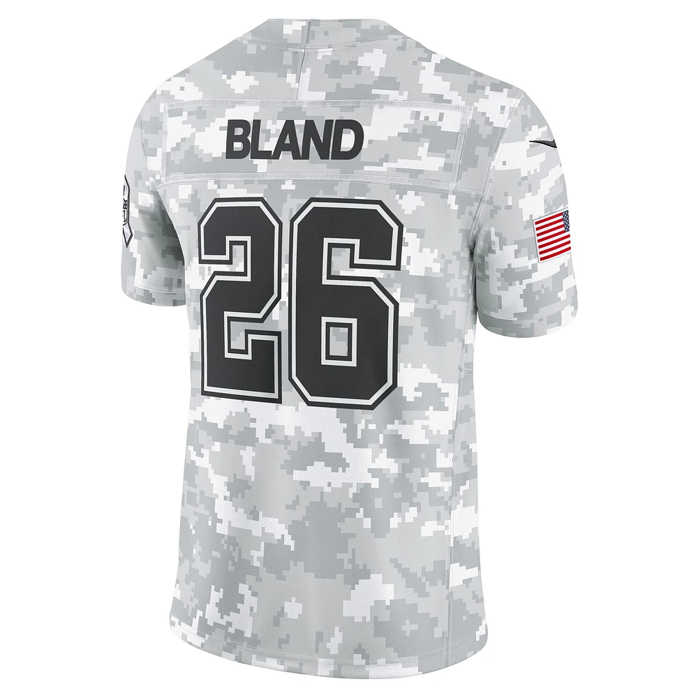 Men's Nike DaRon Bland Arctic Camo Dallas Cowboys 2024 Salute to Service Limited Jersey