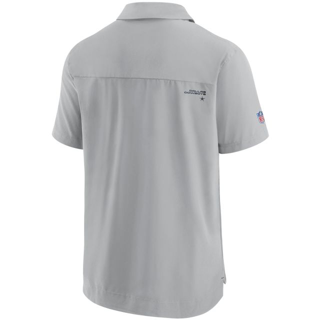Nike pour homme Gris Dallas Cowboys Sideline UV Performance - Polo