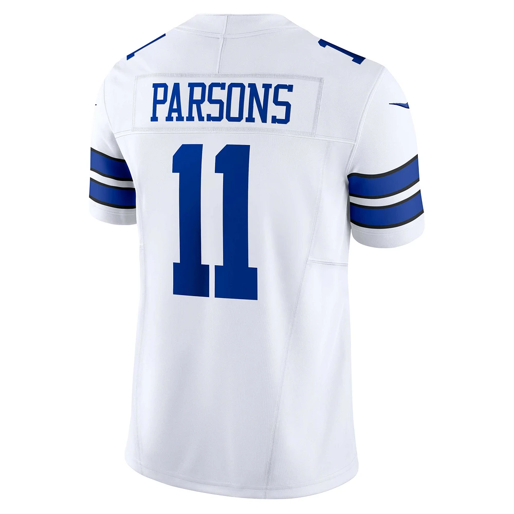 Men's Nike Micah Parsons White Dallas Cowboys Vapor F.U.S.E. Limited Jersey
