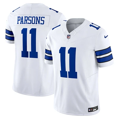 Men's Nike Micah Parsons White Dallas Cowboys Vapor F.U.S.E. Limited Jersey
