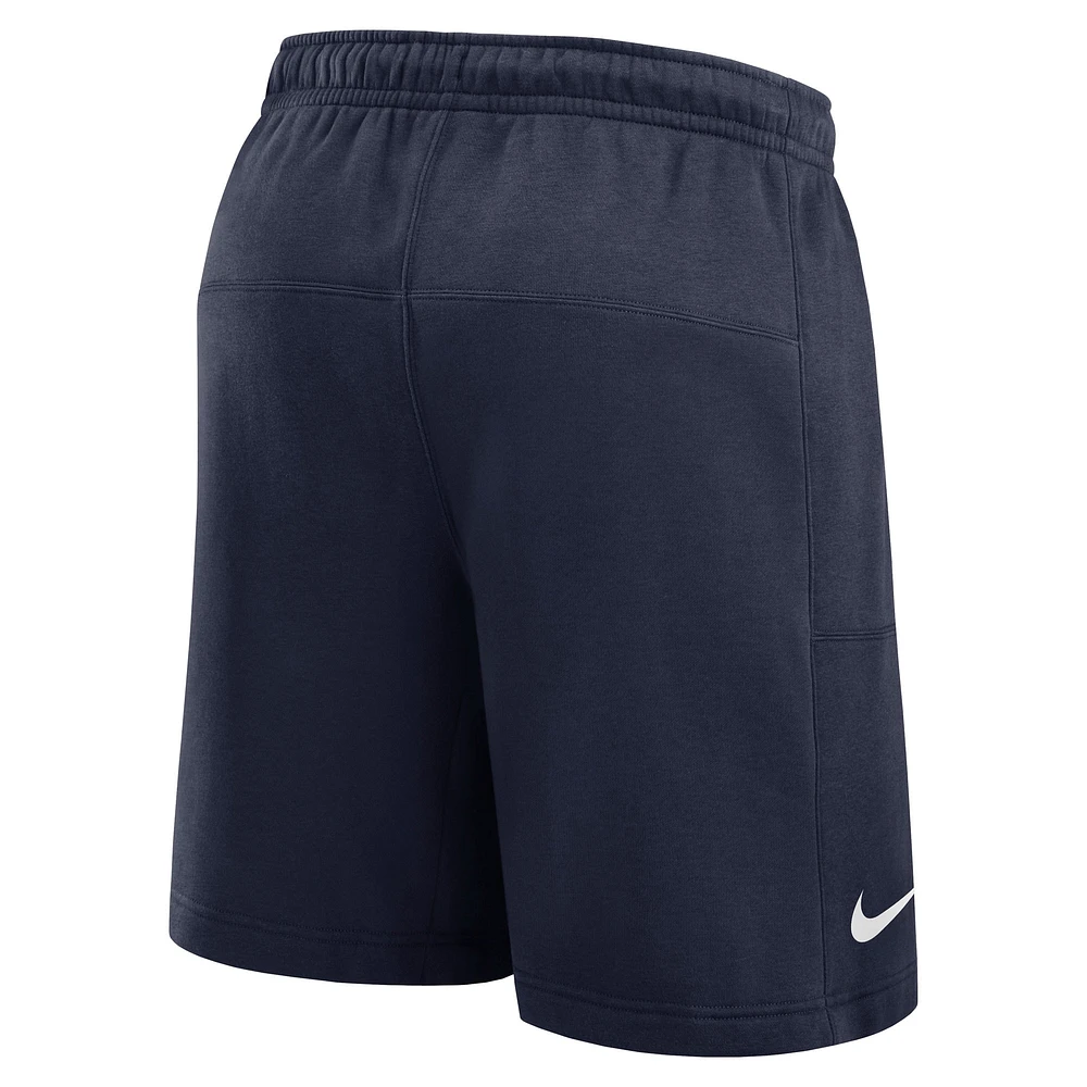 Men's Nike Navy Dallas Cowboys Arched Kicker Shorts