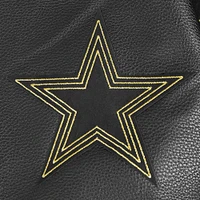 Men's Pro Standard Black Dallas Cowboys Full-Zip Varsity Jacket