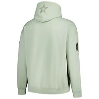 Men's Pro Standard Micah Parsons Light Green Dallas Cowboys Player Name & Number Pullover Hoodie