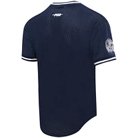 Men's Pro Standard Micah Parsons Navy Dallas Cowboys Mesh Player Name & Number Top