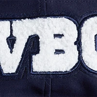 Men's Pro Standard  Navy Dallas Cowboys Split Logo Double Knit Full-Zip Hoodie