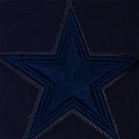 Men's Pro Standard Navy Dallas Cowboys Triple Tonal Full-Zip Hoodie