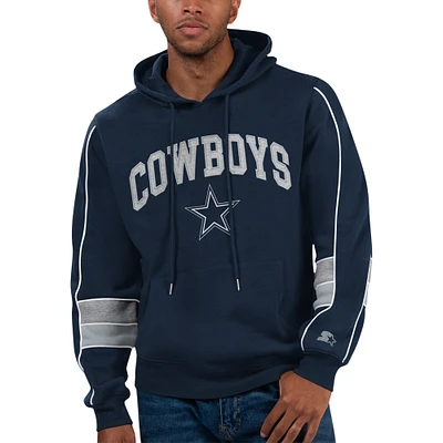 Sweat à capuche pour hommes Starter Navy Dallas Cowboys Captain