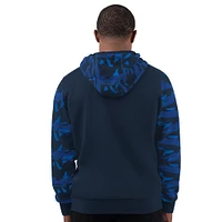 Men's Starter Navy Dallas Cowboys Thursday Night Gridiron Full-Zip Hoodie