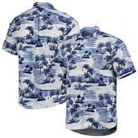 Men's Tommy Bahama Navy Dallas Cowboys Sport Tropical Horizons Button-Up Shirt