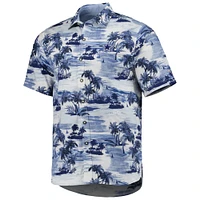 Men's Tommy Bahama Navy Dallas Cowboys Sport Tropical Horizons Button-Up Shirt