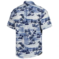 Men's Tommy Bahama Navy Dallas Cowboys Sport Tropical Horizons Button-Up Shirt