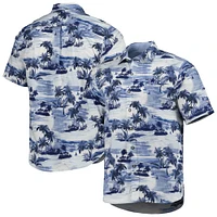 Men's Tommy Bahama Navy Dallas Cowboys Sport Tropical Horizons Button-Up Shirt