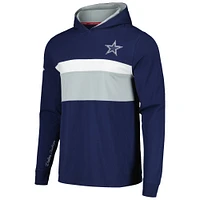 Men's Tommy Hilfiger  Navy Dallas Cowboys Morgan Long Sleeve Hoodie T-Shirt