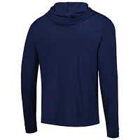 Men's Vineyard Vines Navy Dallas Cowboys Whale Dot Hoodie Long Sleeve T-Shirt