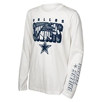 Ensemble combiné de t-shirts the Mix des Cowboys Dallas préscolaires