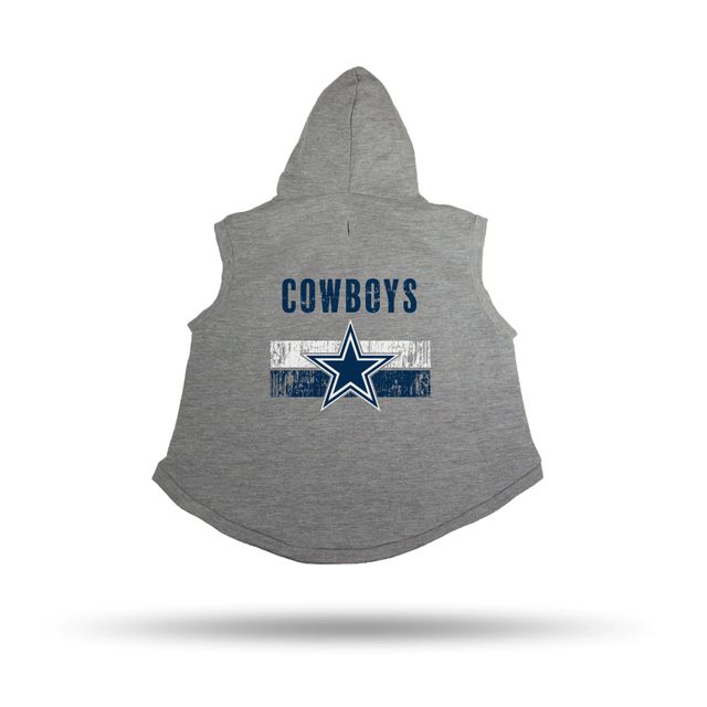 Sweat à capuche gris Dallas Cowboys Pet de Sparo