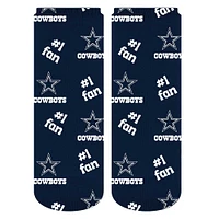 Chaussettes pour tout-petits pieds nus Dallas Cowboys #1 Fan