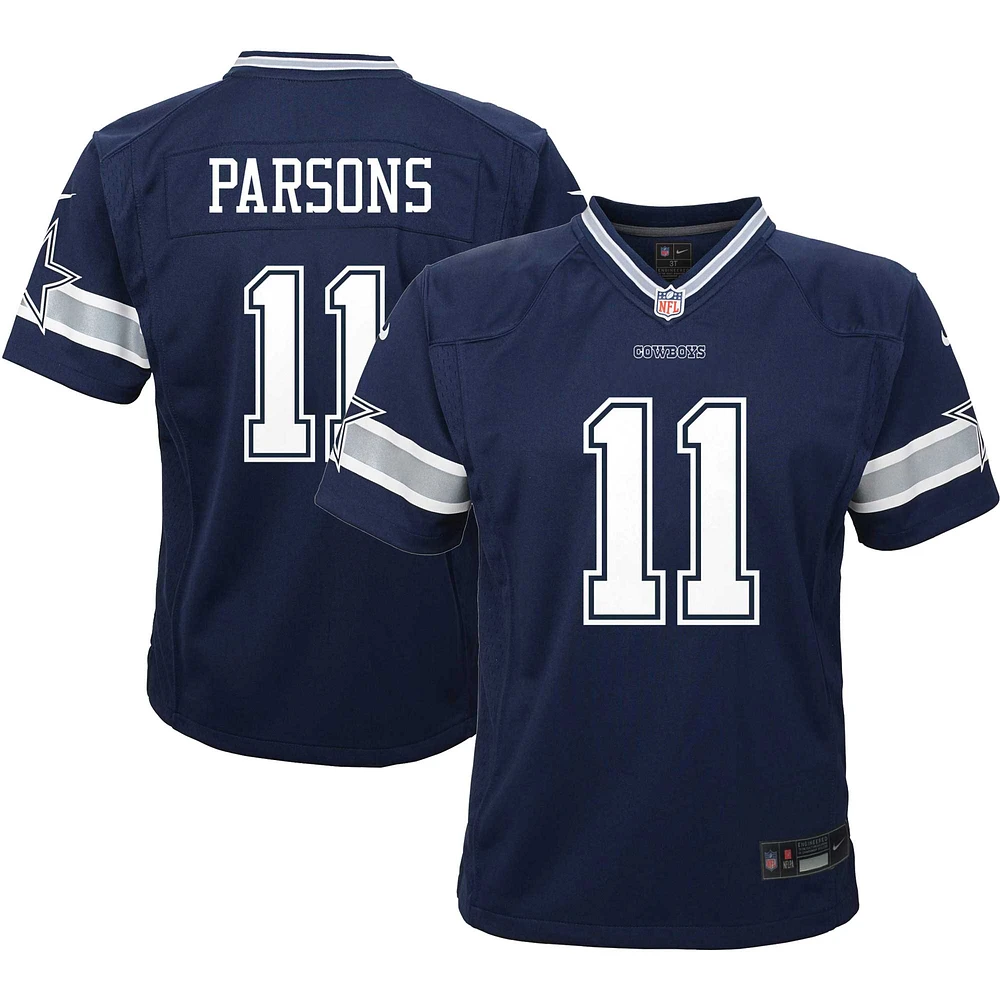 Toddler Nike Micah Parsons Navy Dallas Cowboys Game Jersey