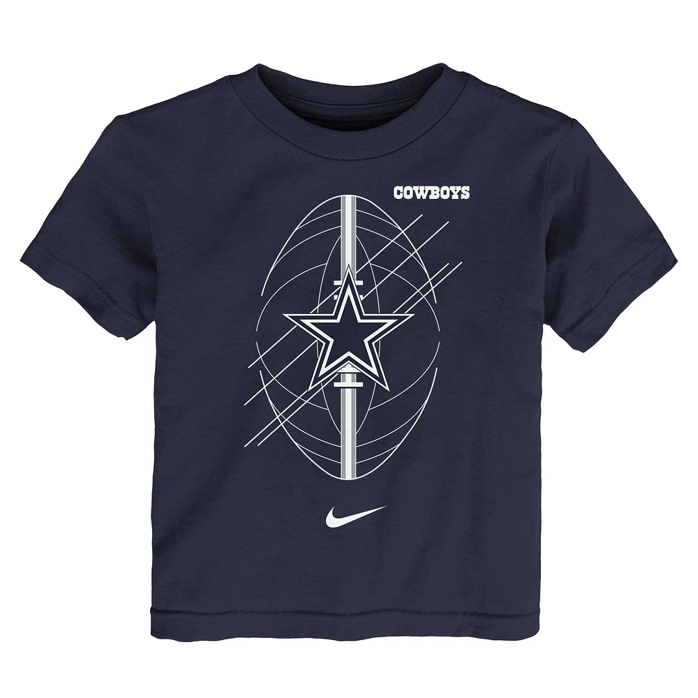 Toddler Nike Navy Dallas Cowboys Icon T-Shirt