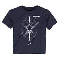Toddler Nike Navy Dallas Cowboys Icon T-Shirt