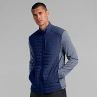 Unisex Fanatics Navy/Heather Gray Dallas Cowboys Front Office Tonal Full-Zip Jacket
