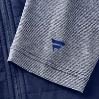 Unisex Fanatics Navy/Heather Gray Dallas Cowboys Front Office Tonal Full-Zip Jacket