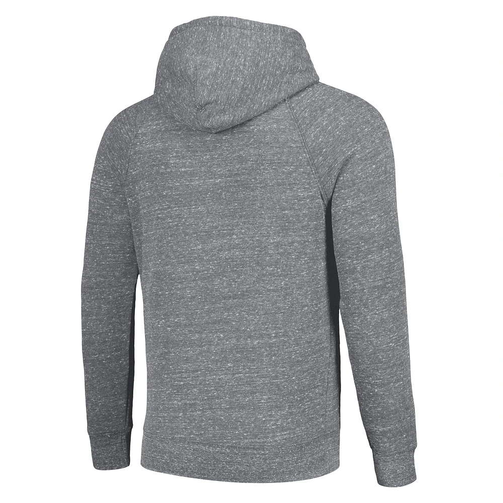 Unisex Homage  Gray Dallas Cowboys Hyperlocal Raglan Pullover Hoodie