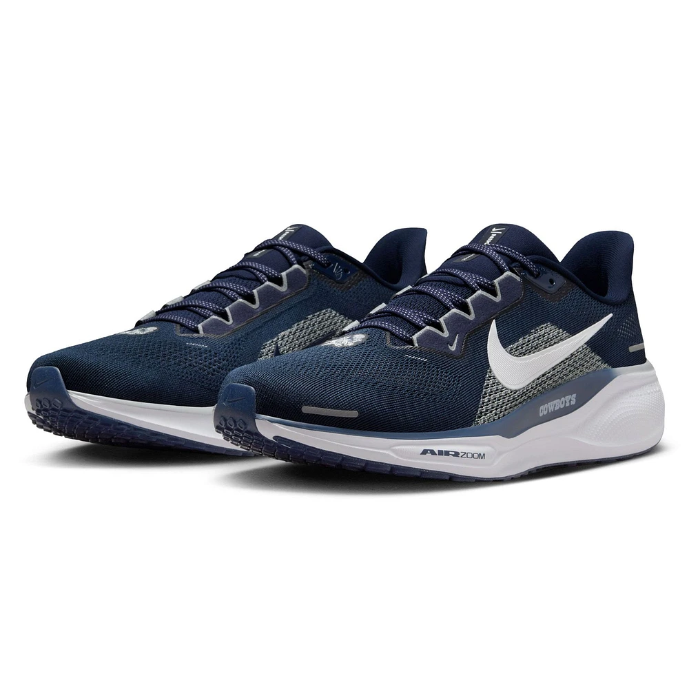 Chaussures de course unisexe Nike Zoom Pegasus 41 bleu marine Dallas Cowboys