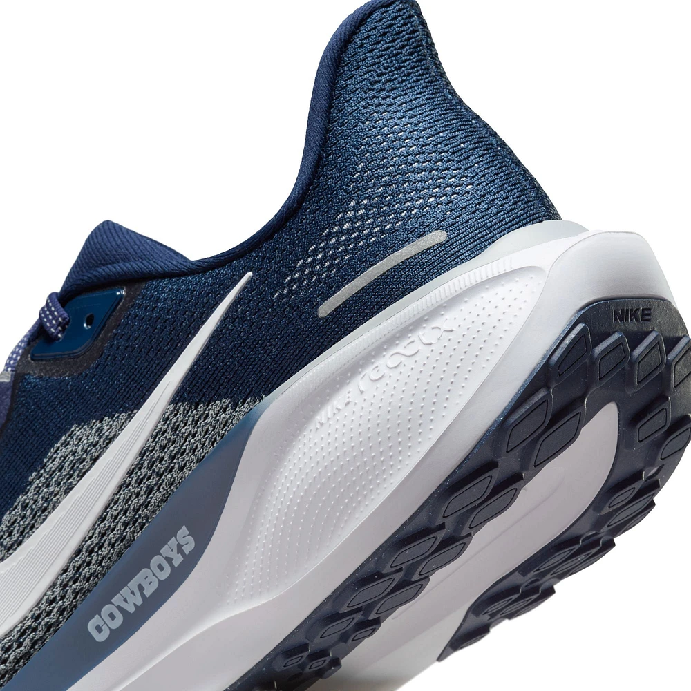 Chaussures de course unisexe Nike Zoom Pegasus 41 bleu marine Dallas Cowboys