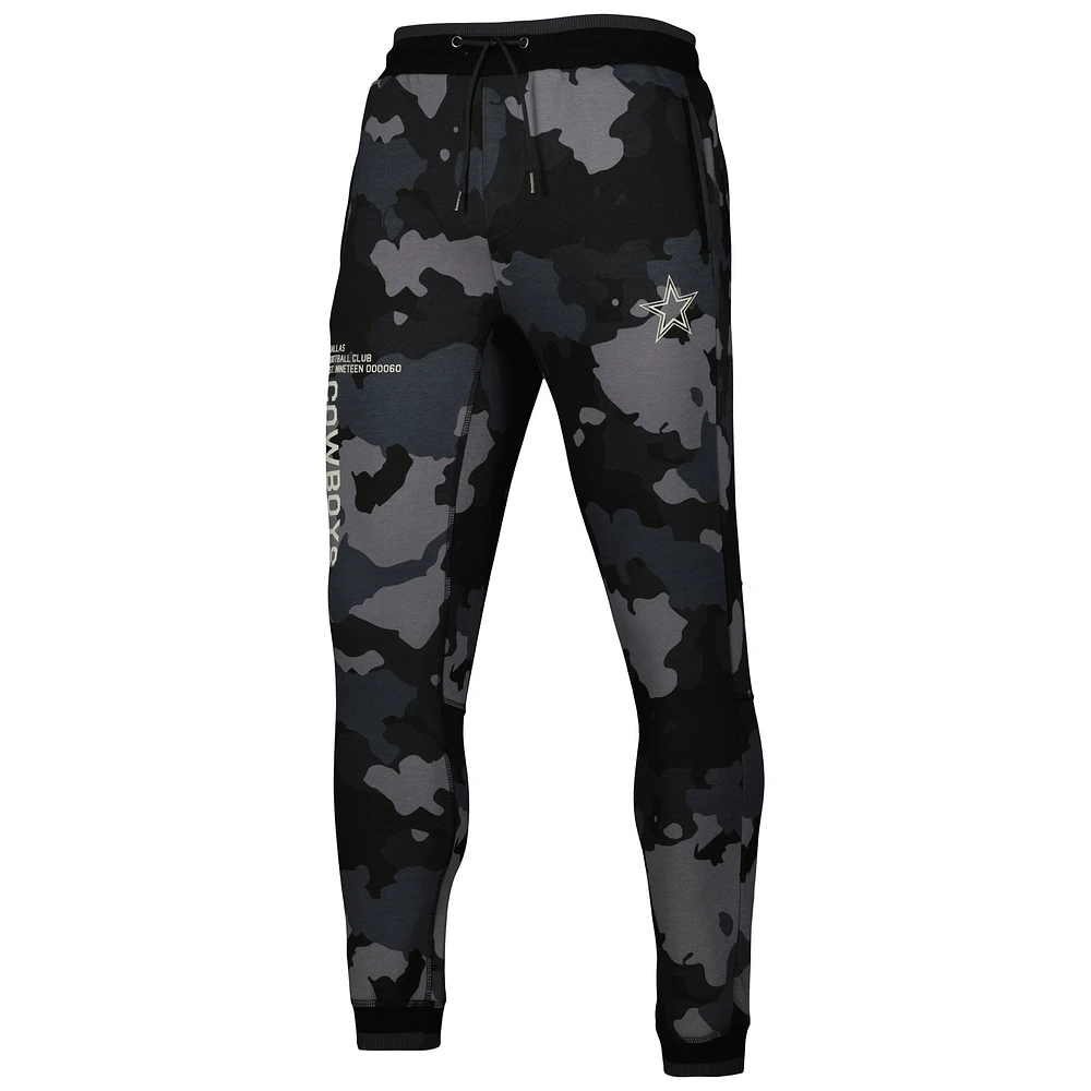 Unisex The Wild Collective Black Dallas Cowboys Camo Jogger Pants