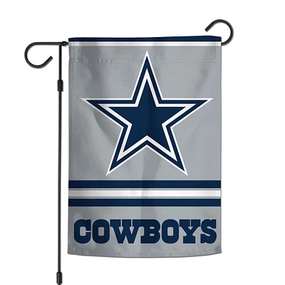 Drapeau de jardin double face 12" x 18" Dallas Cowboys de WinCraft