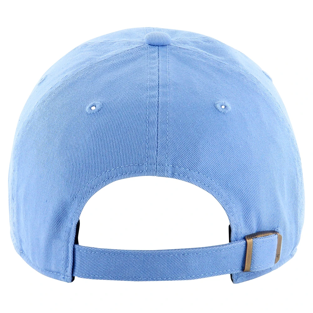 Women's '47 Blue Dallas Cowboys Luminance Cheer Clean Up Adjustable Hat