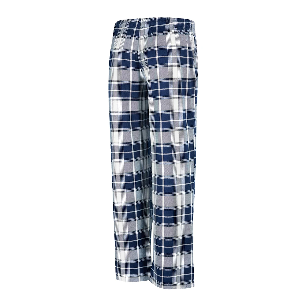 Women's Concepts Sport Navy/Gray Dallas Cowboys Ashford Plaid Knit Pants