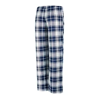 Women's Concepts Sport Navy/Gray Dallas Cowboys Ashford Plaid Knit Pants