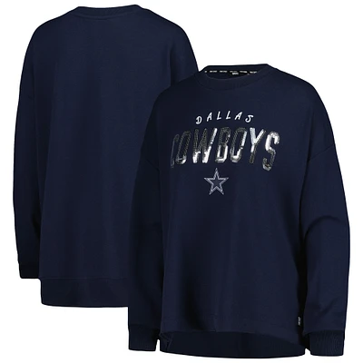 Sweat-shirt DKNY Sport pour femmes, bleu marine, Dallas Cowboys Penelope
