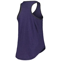 Women's Fanatics Heather Navy Dallas Cowboys Plus Fuel Tank Top