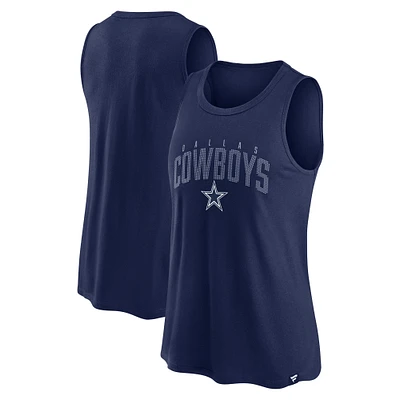 Débardeur classique du Rhin Fanatics pour femmes bleu marine Dallas Cowboys