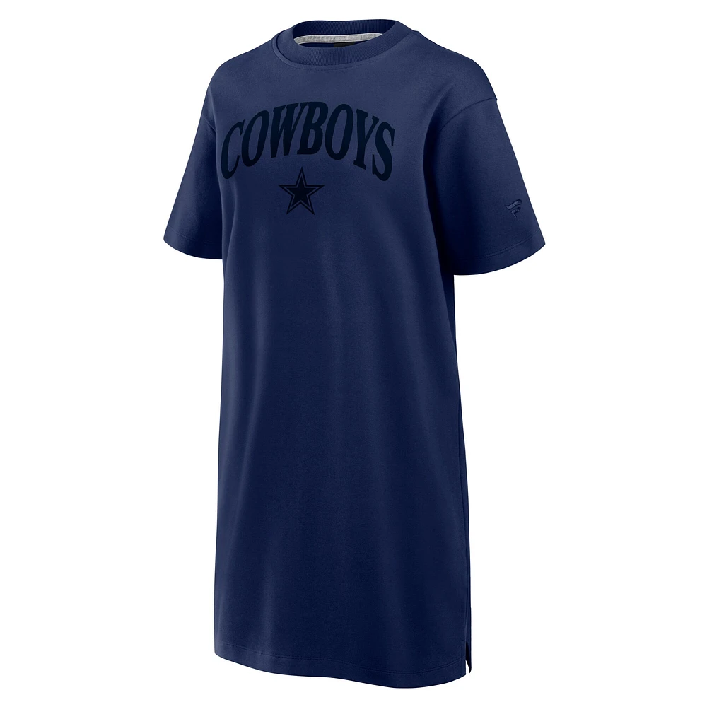 Women's Fanatics Navy Dallas Cowboys Elements Go Tri-Blend Dress