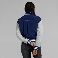 Women's Fanatics  Navy Dallas Cowboys Elements Wave Full-Snap Jacket