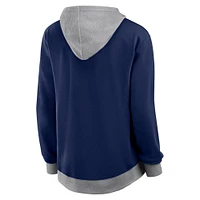 Women's Fanatics  Navy Dallas Cowboys Hit It Full-Zip Hoodie