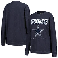 Sweat-shirt à cordon confortable G-III 4Her par Carl Banks pour femmes, bleu marine, Dallas Cowboys