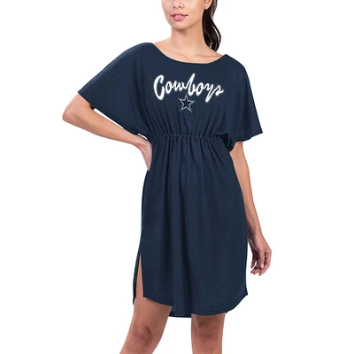 Maillot de bain G-III 4Her par Carl Banks pour femmes, bleu marine, Dallas Cowboys Versus Swim