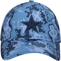 Women's New Era Navy Dallas Cowboys Trippy 9TWENTY Adjustable Hat