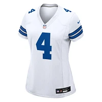 Women's Nike Dak Prescott White Dallas Cowboys Game Player - Jersey