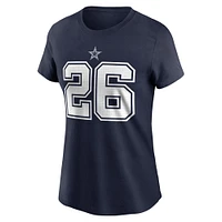 Women's Nike DaRon Bland Navy Dallas Cowboys Player Name & Number T-Shirt