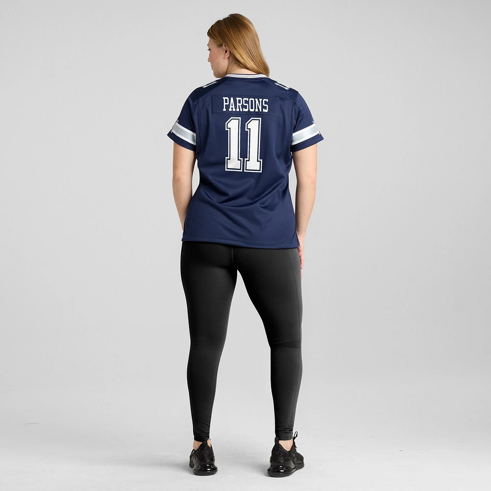 Women's Nike Micah Parsons Navy Dallas Cowboys Game Player Jersey