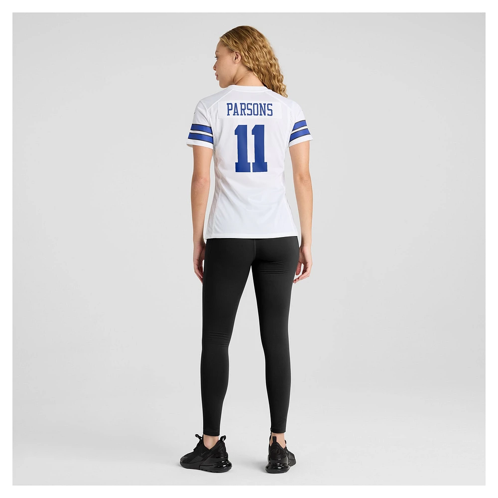 Women's Nike Micah Parsons White Dallas Cowboys Game Jersey