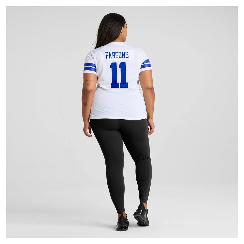 Women's Nike Micah Parsons White Dallas Cowboys Game Jersey