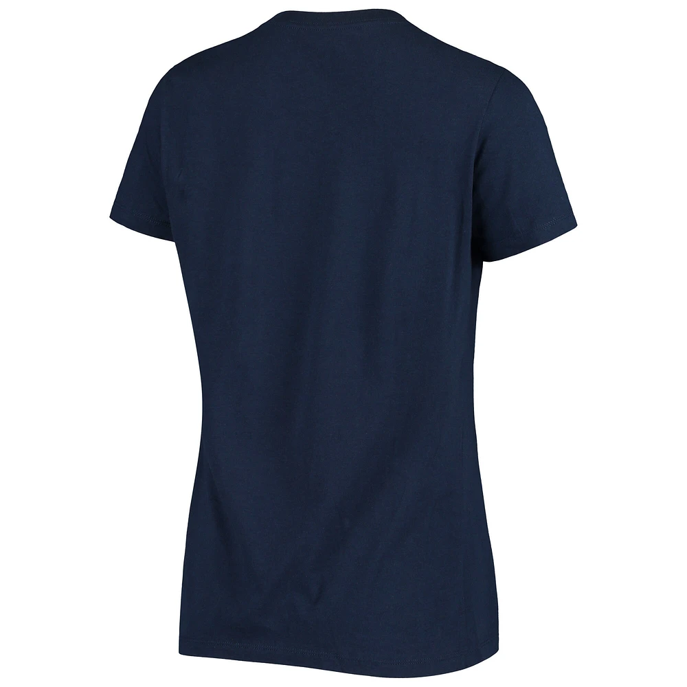Women's Nike Navy Dallas Cowboys Logo Essential T-Shirt